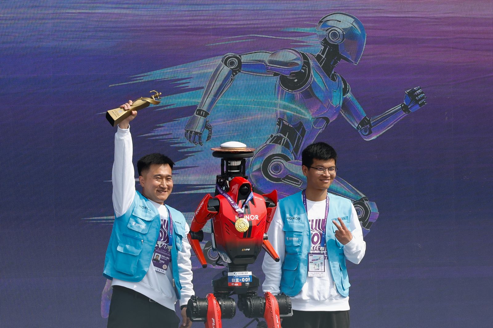 robot china maratón