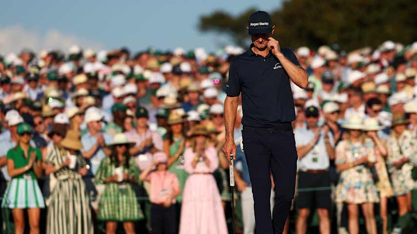 Justin Rose earns his sixth top-10 finish at Augusta National in the 2026 Masters Tournament. (Maddie Meyer/Getty Images)