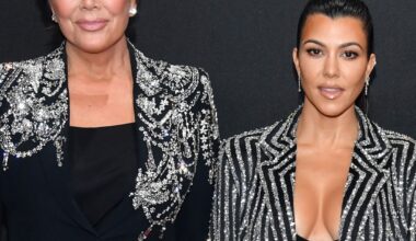 Kourtney Kardashian Calls Out Kris Jenner's Kardashian Middle Name