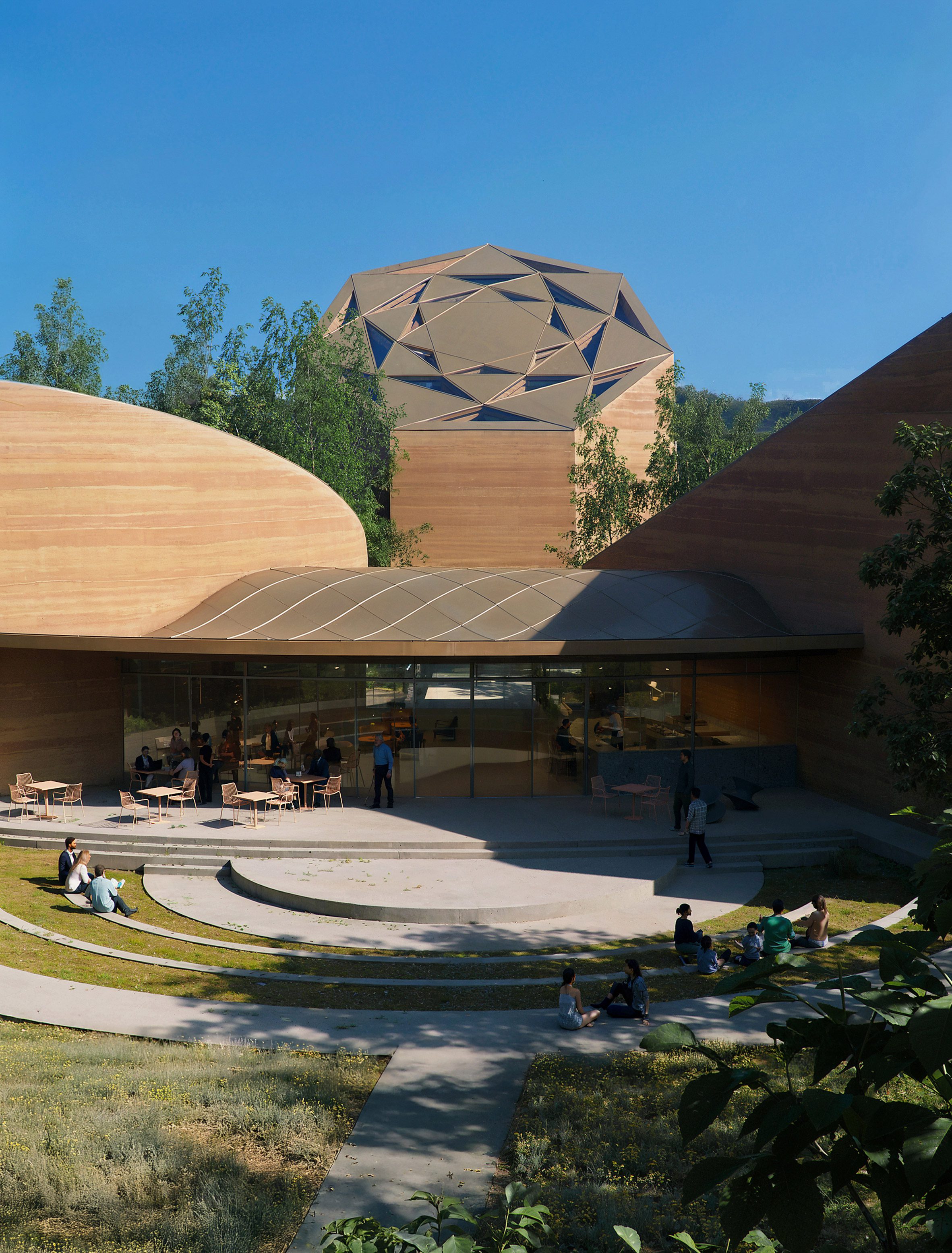 Safdie Architects has designed the Cherokee Heritage Center in Oklahoma