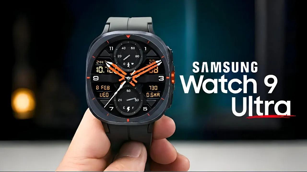 Galaxy Watch Ultra 2 render focusing on a brighter screen, with leaks pointing to up to 4,000 nits.