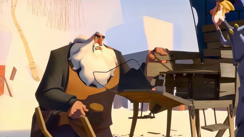 Klaus, the film Sergio had worked on before Ember, featuring Santa