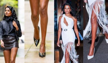 Simone Ashley in Dior's black Initial Pumps and Jimmy Choo's Love Pumps in Ivory on Friday.