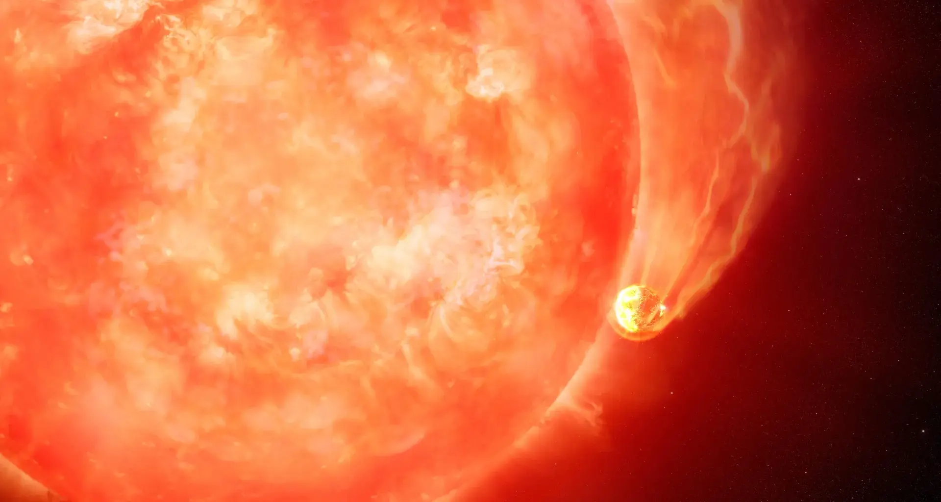 Dying stars are devouring giant planets, astronomers discover