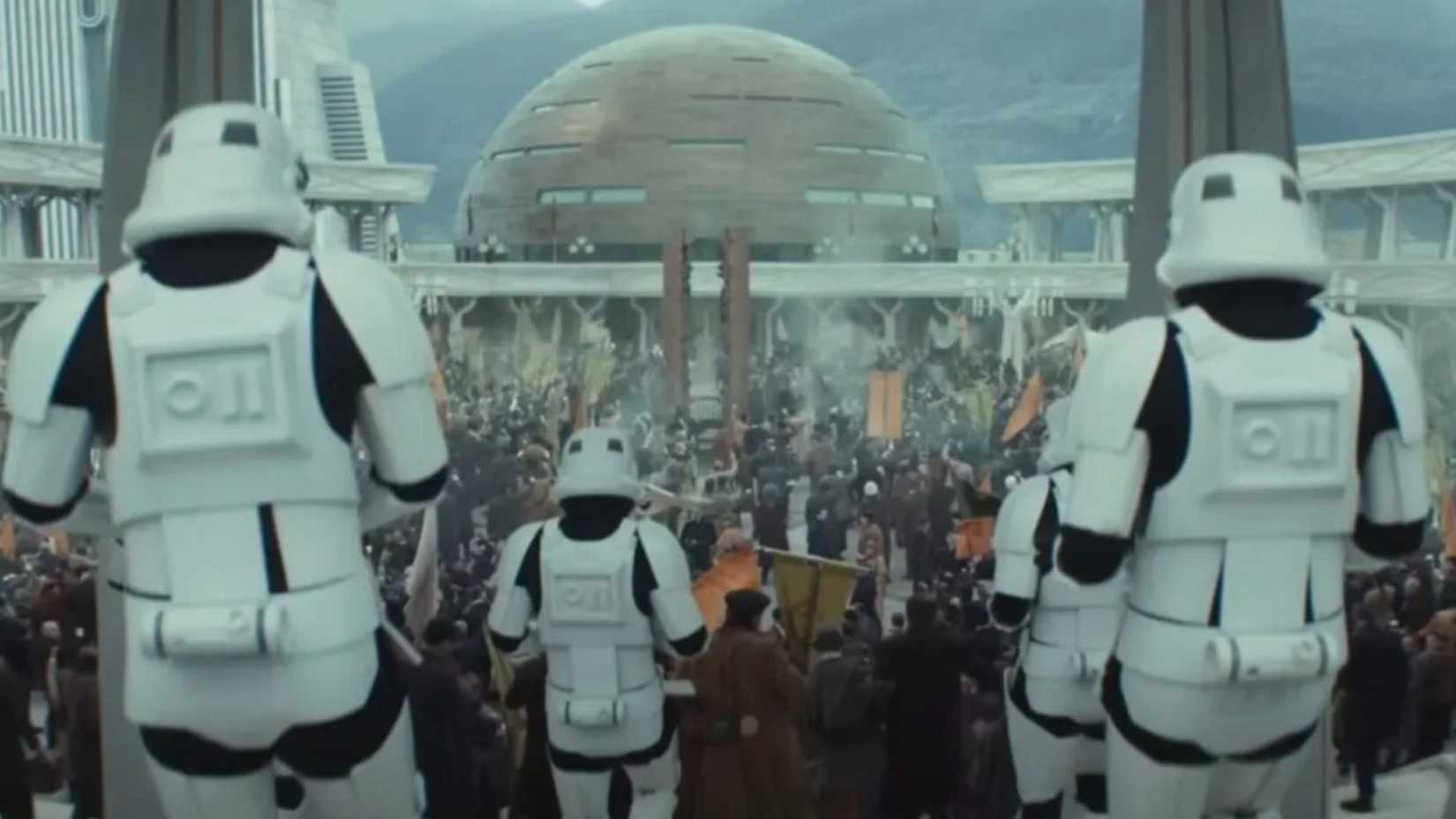 Stormtroopers on Ghorman Andor season 2