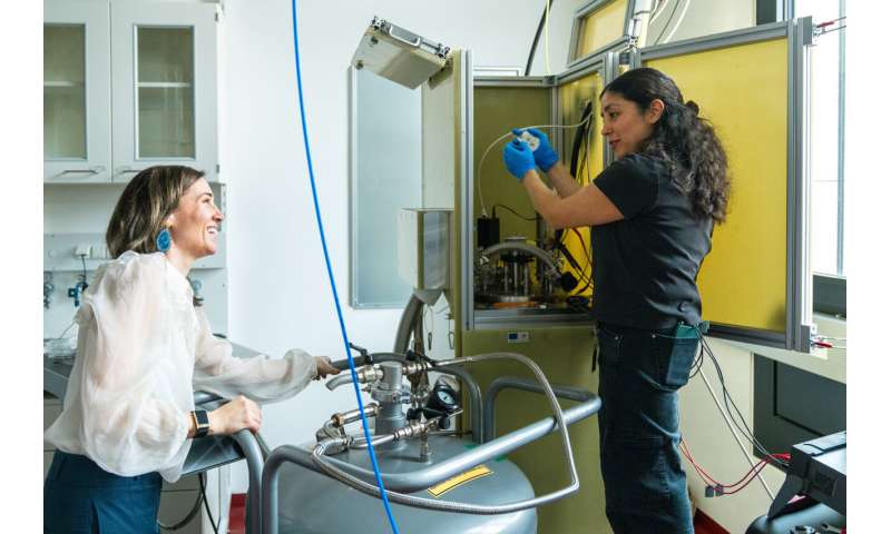Using a new high‑field measurement technique, ISTA physicists have explained some of UTe<sub>2</sub>'s unusual properties. Their method is now being adopted at high‑field laboratories worldwide. Credit: ISTA Superconductivity that shouldn't exist?