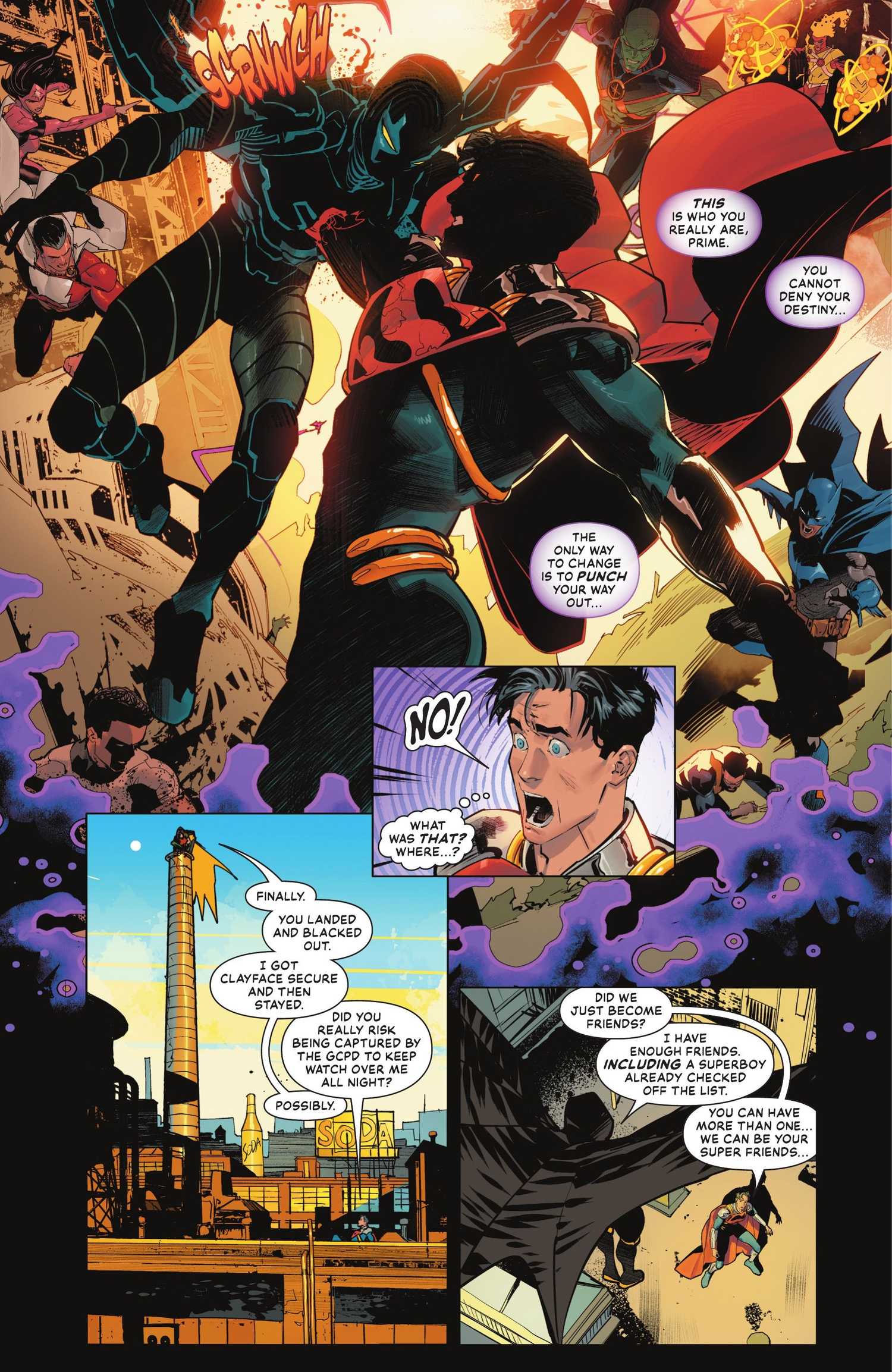 Superman #37 Damian Superboy-Prime 2