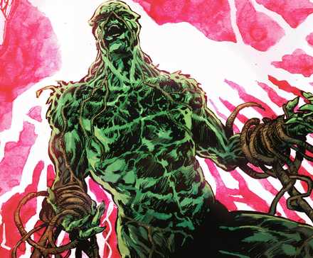 Swamp Thing Crying Out in Pain DC
