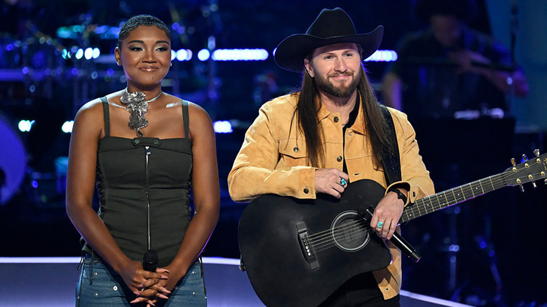 Jared Shoemaker and Jaali Boyd on The Voice