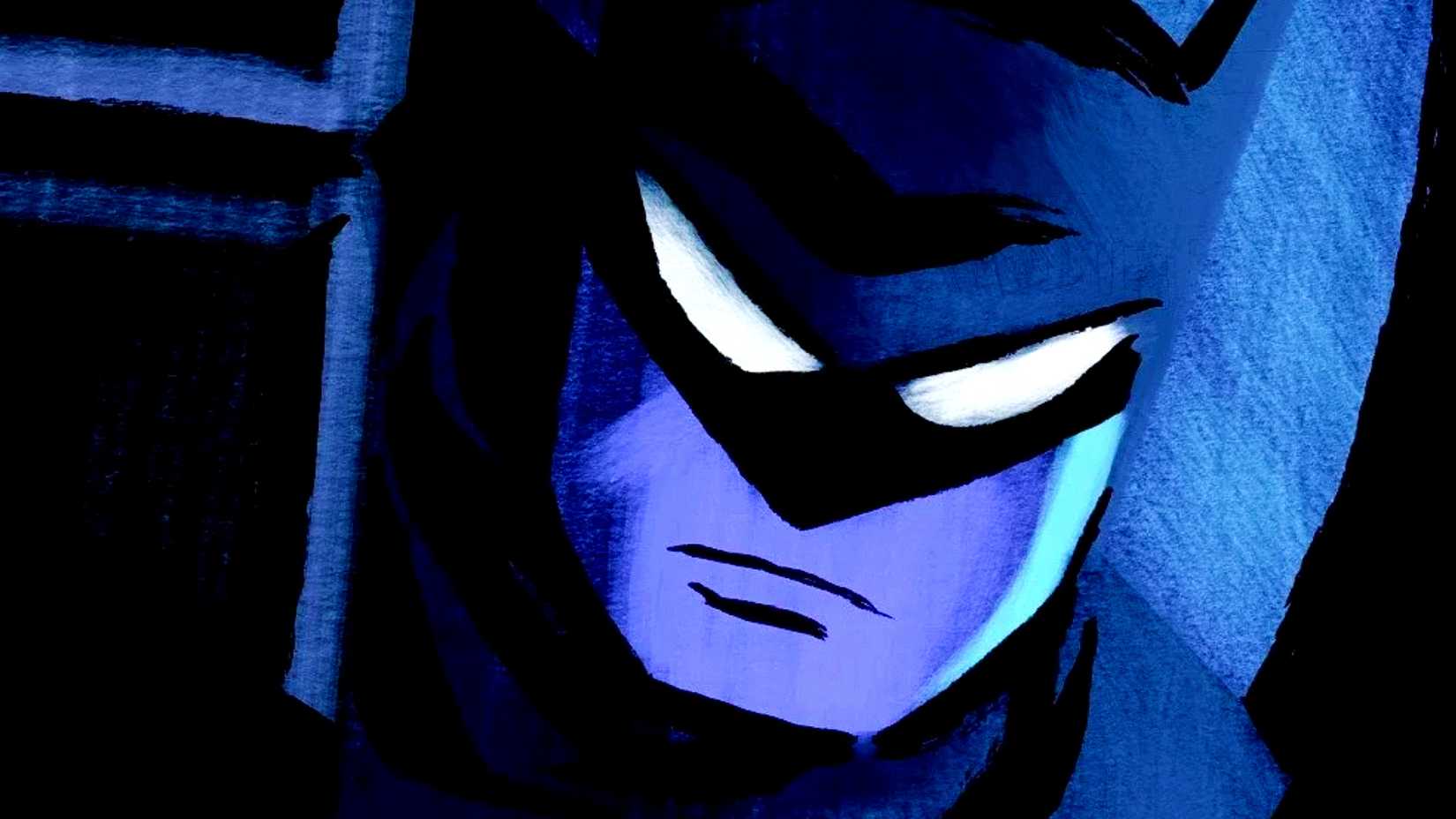 The Dark Knight stands in the shadows in Batman Ego