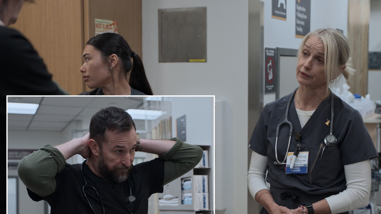 Dr. Robby and Dana in The Pitt