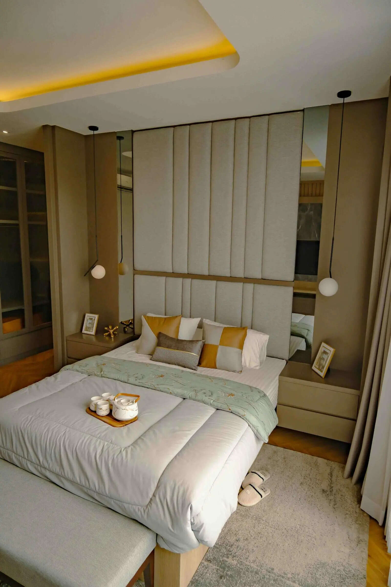 The spatial thinking behind immersive brand experiences can make your compact bedroom feel entirely different