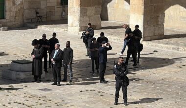 Israel’s Ben-Gvir storms Al-Aqsa Mosque complex in East Jerusalem