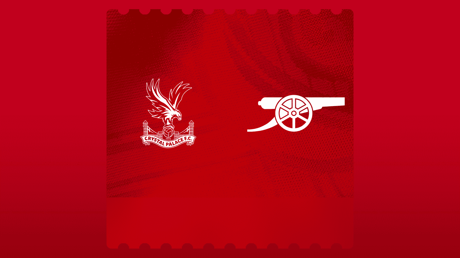 Ticket info: Crystal Palace v Arsenal
