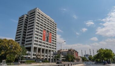 The headquarters of the Central Bank of the Republic of Türkiye (CBRT) in Ankara, Türkiye. (Adobe Stock Photo)