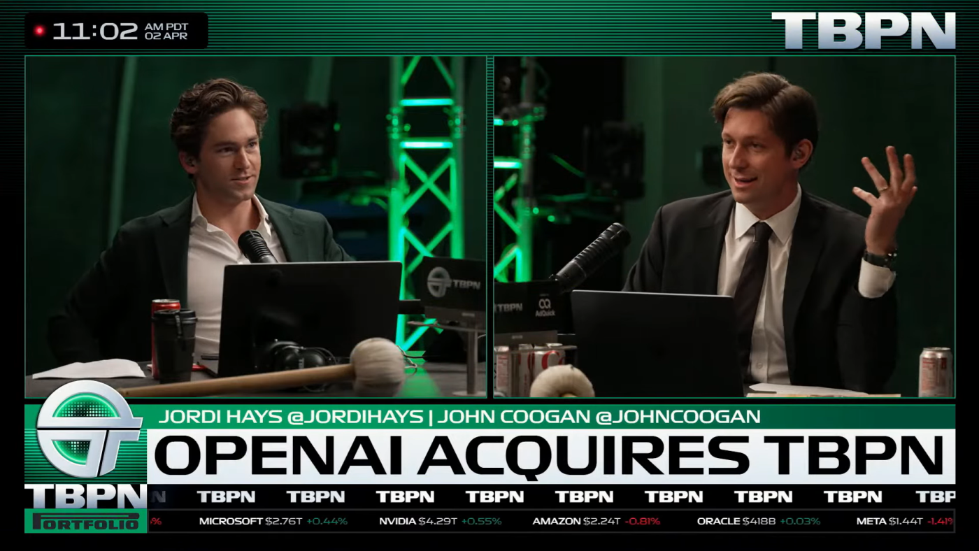 Why OpenAI bought the tech talk show TBPN : NPR