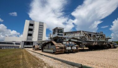Prep for next Artemis mission begins with launch pad’s Crawler-Transport