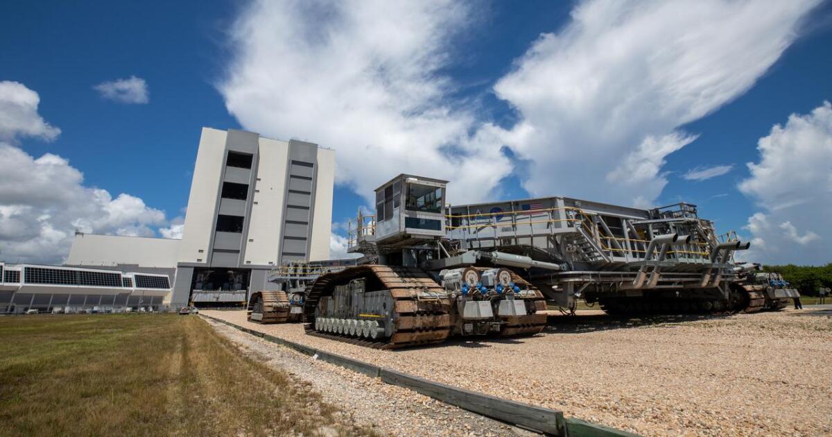 Prep for next Artemis mission begins with launch pad’s Crawler-Transport