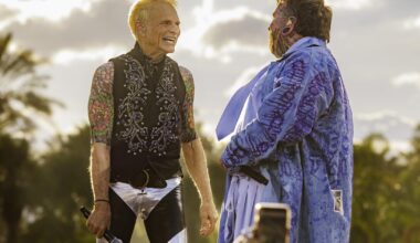 10 minutes backstage with David Lee Roth at Coachella