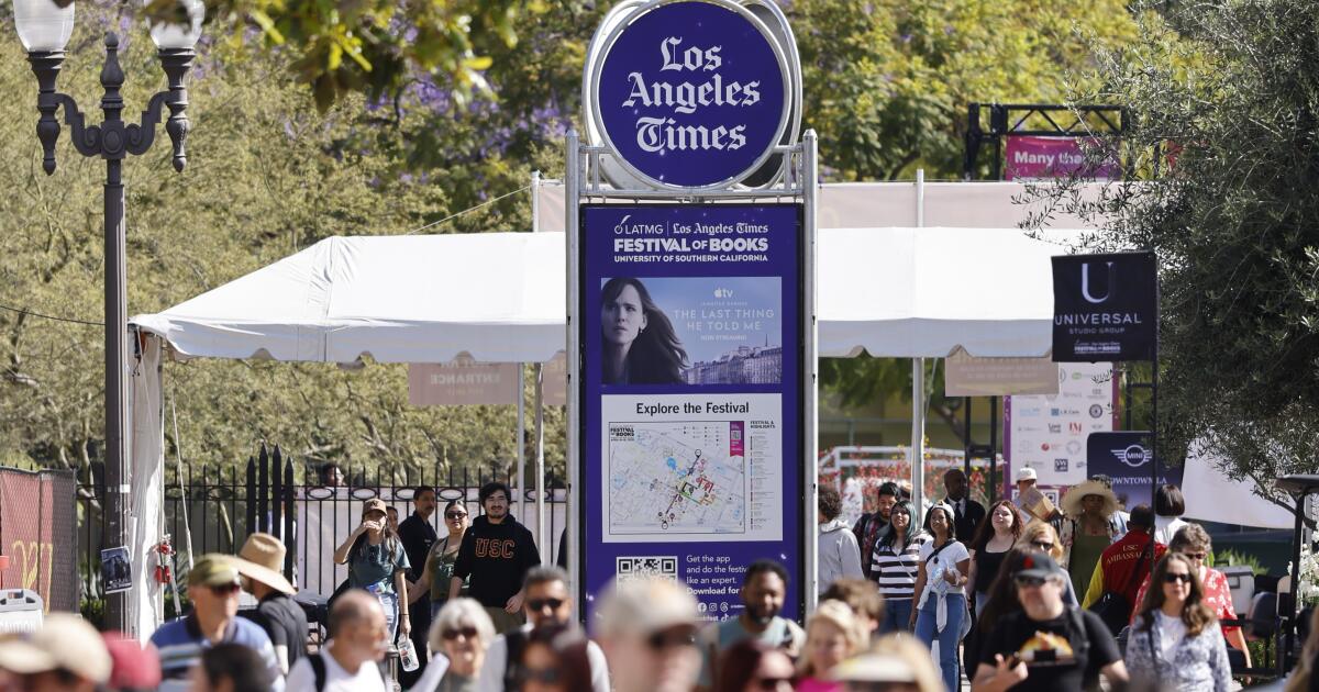 L.A. Times Festival of Books kicks off with packed panels at USC