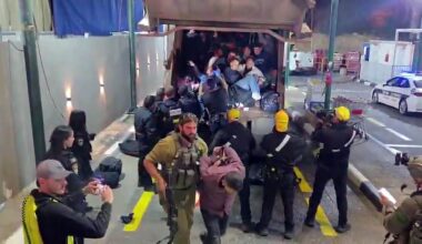 Cops detain 70 Palestinians hiding in garbage truck while trying to enter Israel