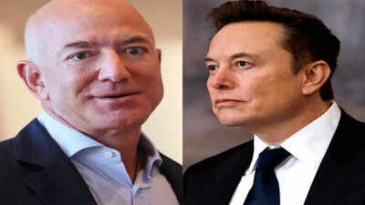 While Amazon and SpaceX are sending complaint letters about each other to FCC, Elon Musk compliments Jeff Bezos' photograph of Blue Origin rocket; says …