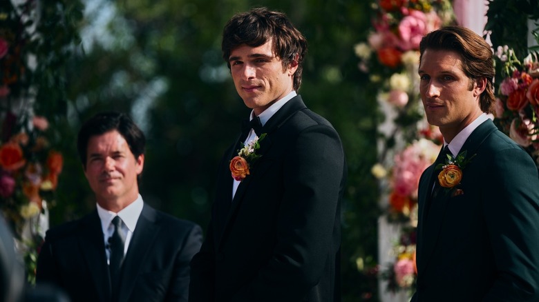 Nate and groomsmen in Euphoria