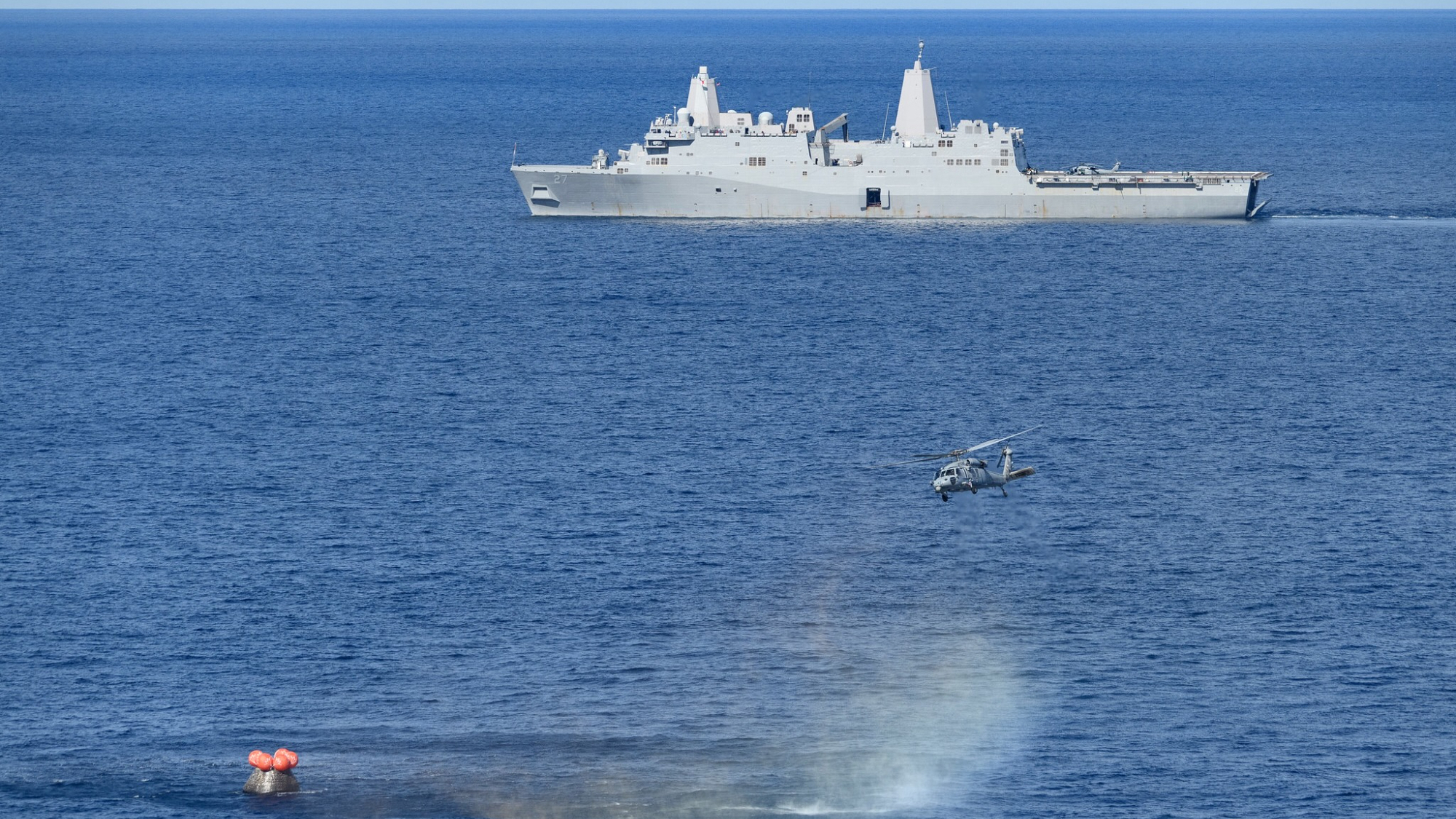 On Dec. 11, 2022, NASA's Orion spacecraft for the uncrewed Artemis 1 mission splashed down in the Pacific Ocean