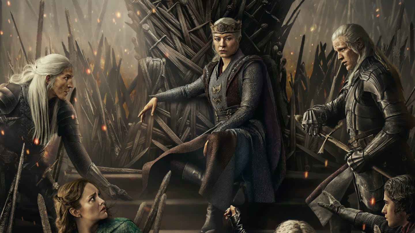 House of the Dragon season 3 key art.