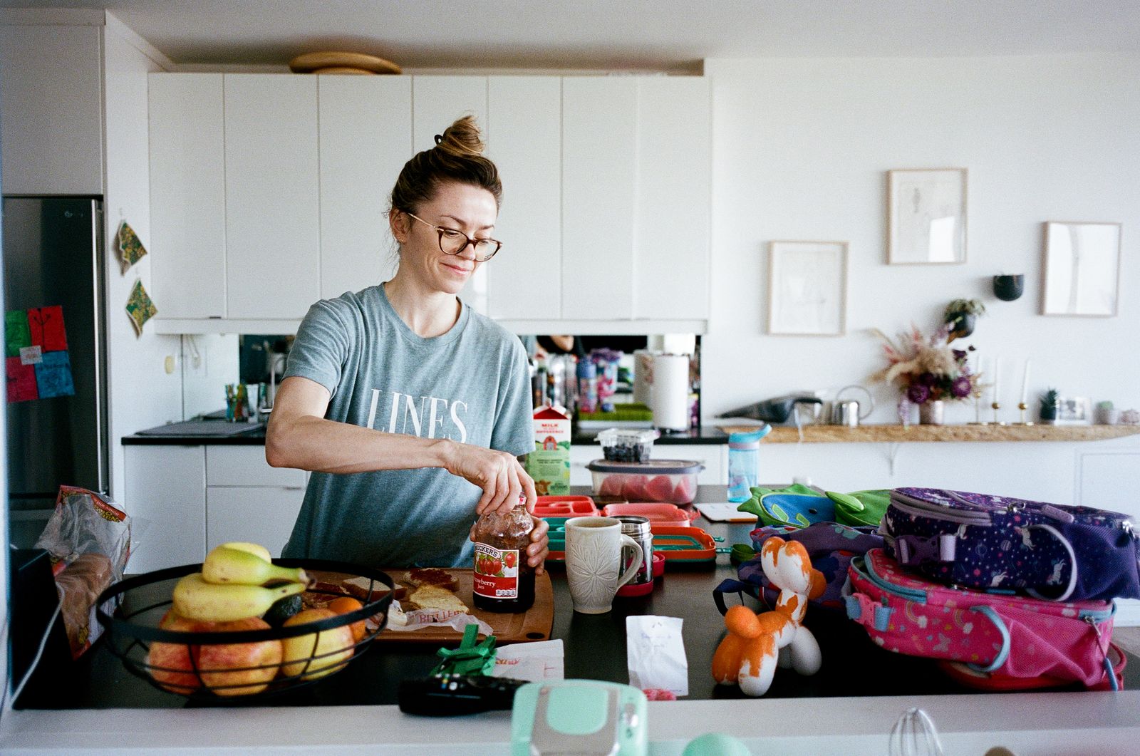 Image may contain Adult Person Blade Knife Weapon Chopping Board Food Face and Head