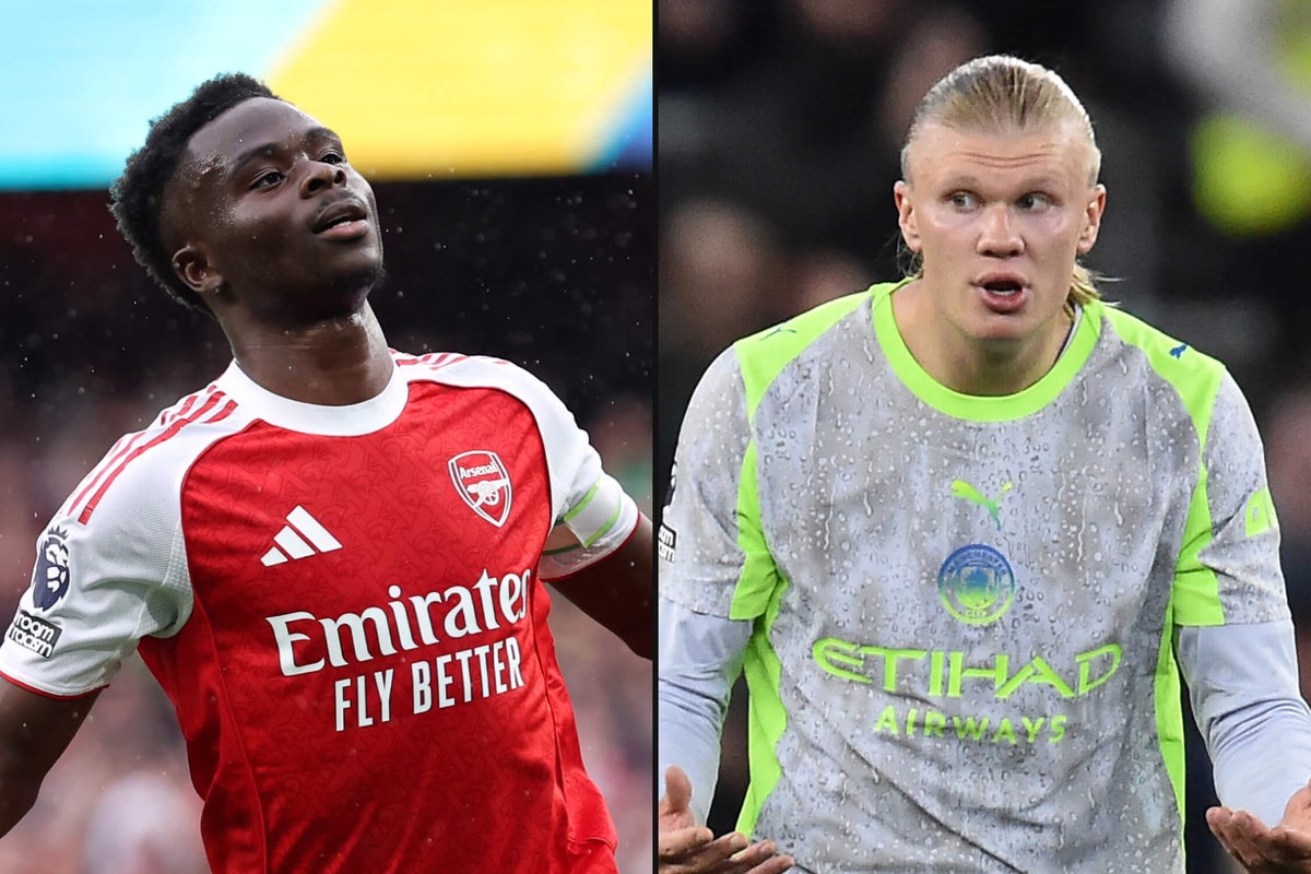 Premier League title race: How big is Arsenal’s advantage over Manchester City before matchweek 36?