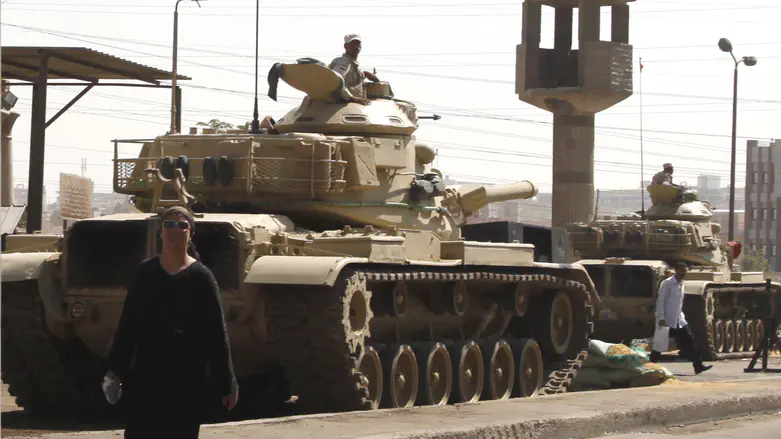 Egyptian army in Sinai - the path to war