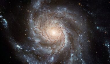 Galaxies spin, that's a given, and M101 imaged here is no exception but astronomers have now discovered one that doesn't agree! (Credit : ESA/Hubble)