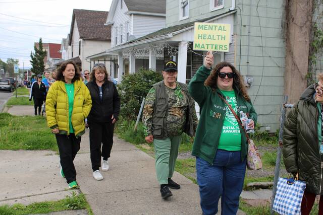 5th annual Walk for Mental Health Awareness held in Nanticoke