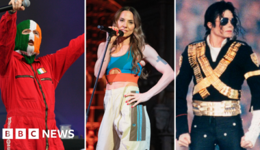 Kneecap, Melanie C and Michael Jackson vie for UK number one album - BBC