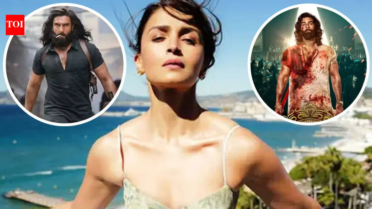 Alia Bhatt questions 'male-centric' Indian films at Cannes; accused of hypocrisy for praising Ranbir Kapoor's 'Animal' and keeping mum on 'Dhurandhar' |