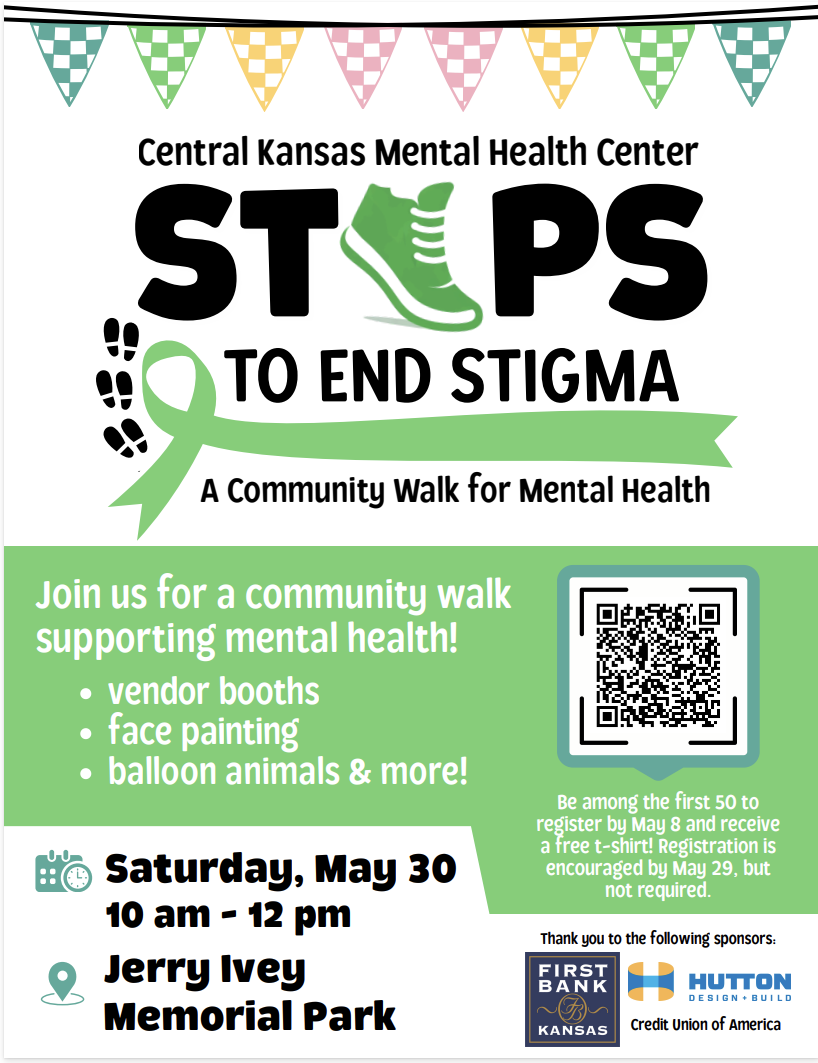 Central Kansas Mental Health Center flyer