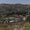 The Sa-Nur settlement is pictured in the south of Jenin, in the Israeli-occupied West Bank on May 7. Nearby, Israeli settlers dug up the grave of an elderly Palestinian man and forced his family to remove his body.