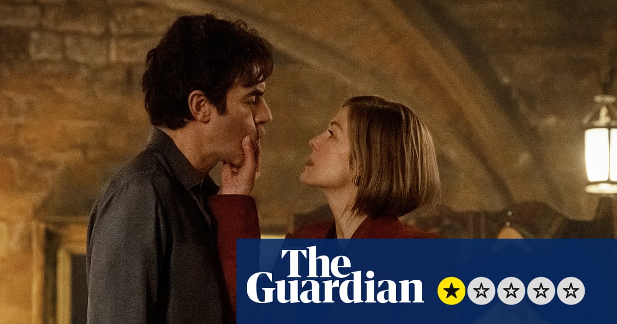 Ladies First review – Sacha Baron Cohen and Rosamund Pike come last in one-joke Netflix comedy | Sacha Baron Cohen