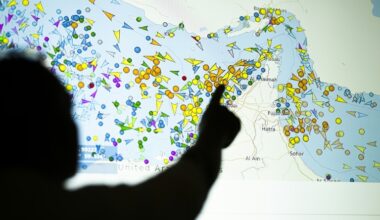 Oil climbs, stocks drop on fresh US-Iran strikes