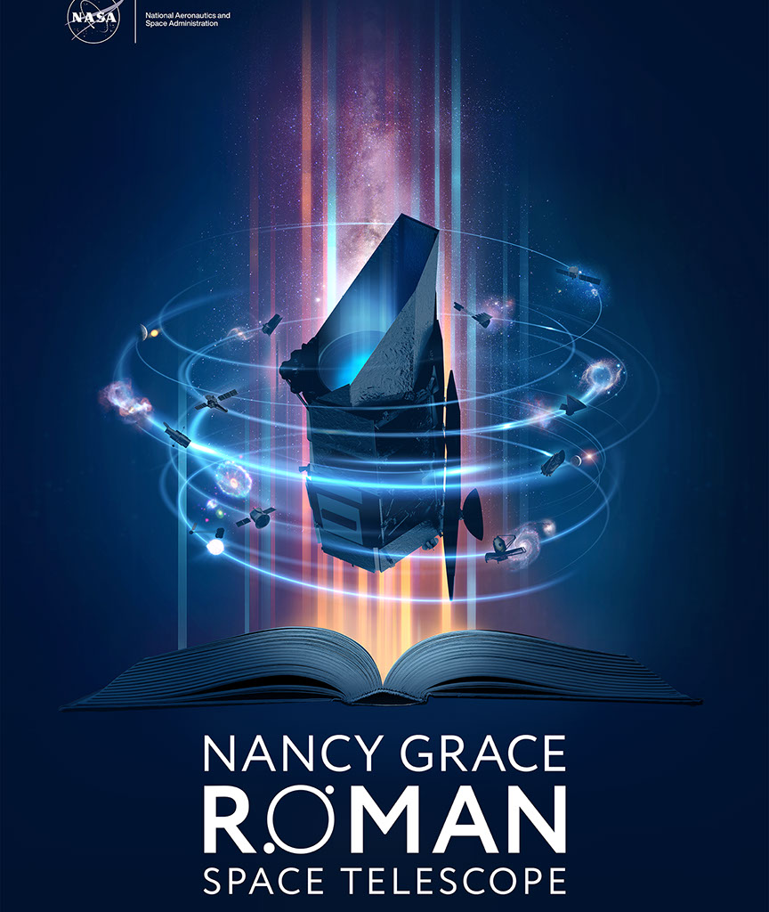 Nancy Grace Roman Space Telescope Poster