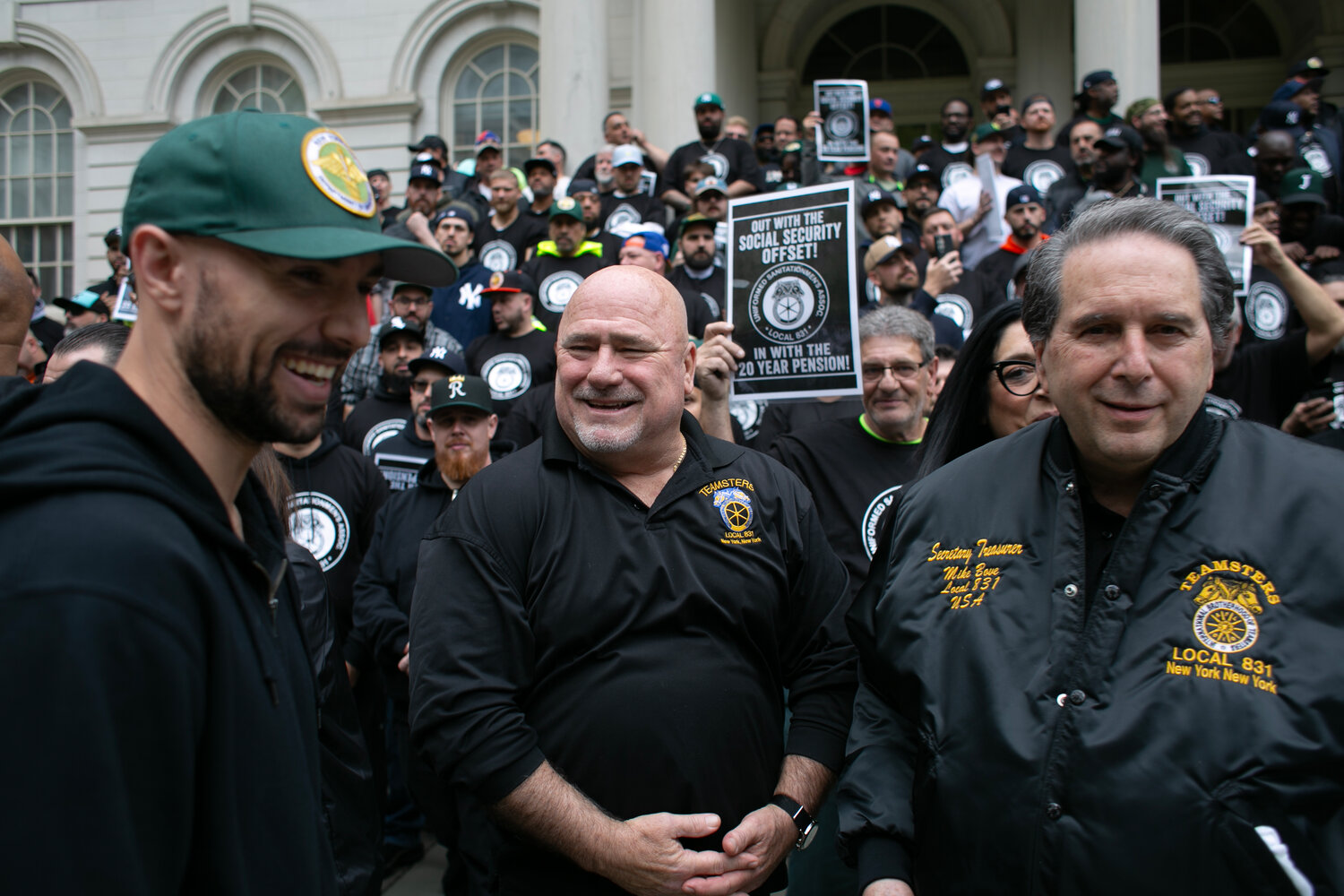 Correction, sanitation workers win 20-year retirement