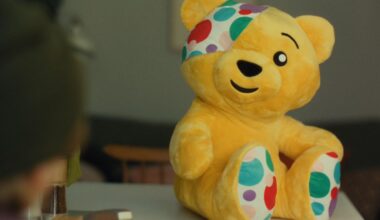 Pudsey Bear finds voice for Children In Need’s mental health campaign