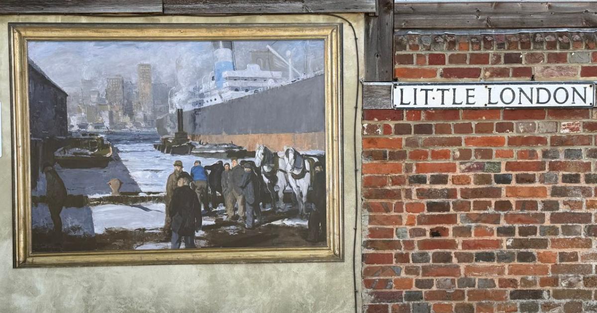 Famous masterpieces transform Newport into outdoor gallery