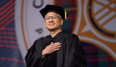 ‘Your Career Starts at the Beginning of the AI Revolution,’ NVIDIA CEO Tells Graduates