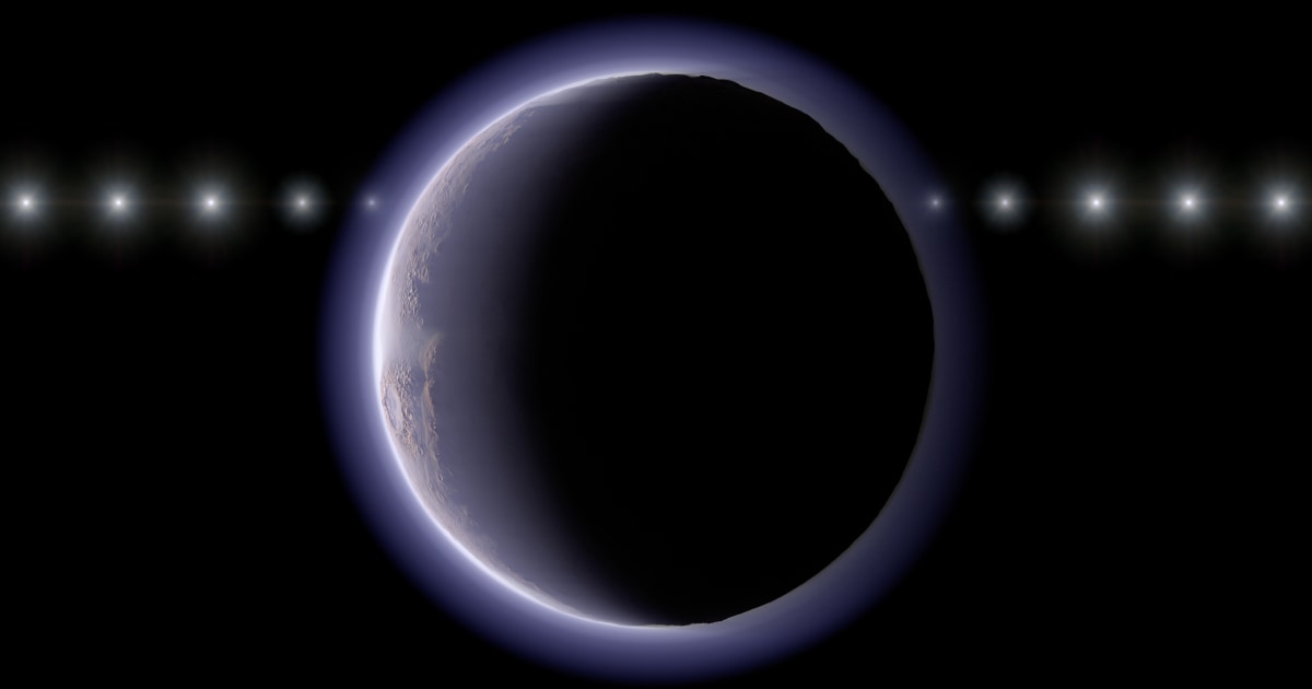 Astronomers believe they’ve detected an atmosphere around a tiny, icy world beyond Pluto