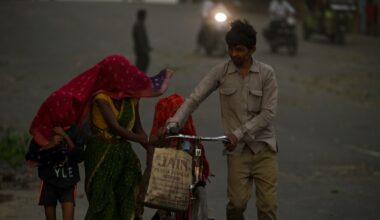 Dust storms and lightning kill at least 96 people in northern India