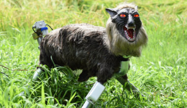 Japan 'robot wolves' in high demand to scare off bears