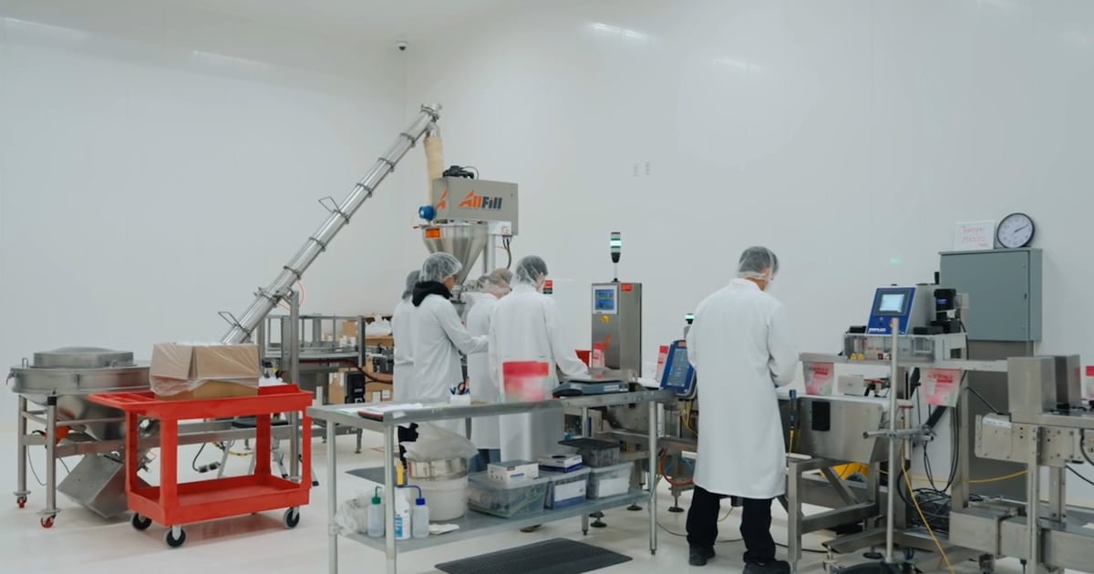 From ingredients to the shelf