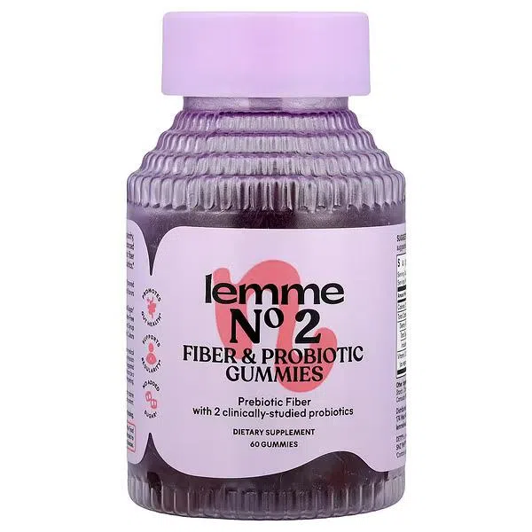 Best probiotics for women in Singapore: Lemme No. 2, Fiber & Probiotic Gummies